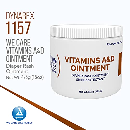 Vitamin A & D Ointment for Diaper Rash, 15 oz